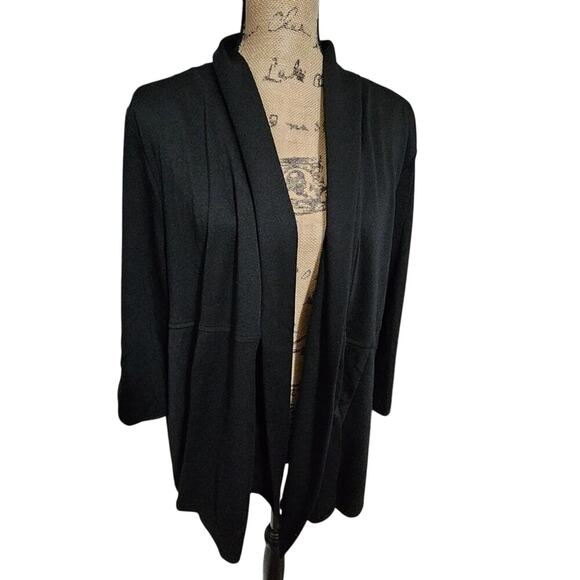 Modern Soul Jackets & Blazers - Modern‎ Soul black super cozy cardigan plus size 2X new!!!
